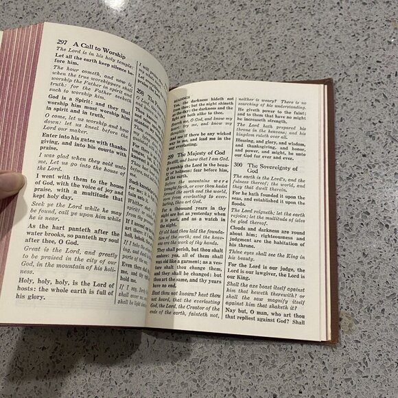 Cokesbury Worship Hymnal Hardcover Vintage Songbook - Picture 8 of 9